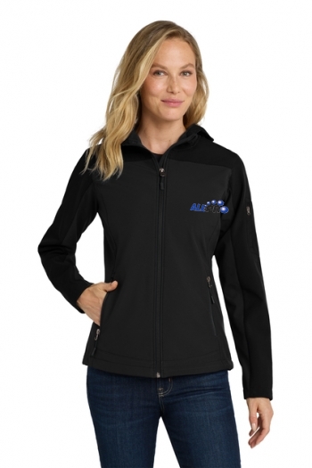 Port Authority® Ladies Hooded Core Soft Shell Jacket