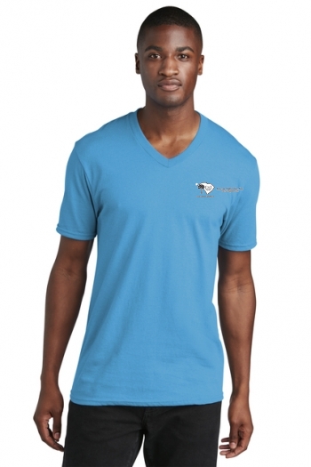 Port & Company® Core Cotton V-Neck Tee