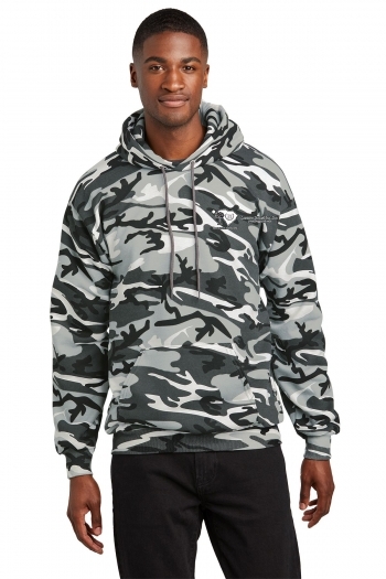 Port & Company® Core Fleece Camo Pullover Hooded Sweatshirt