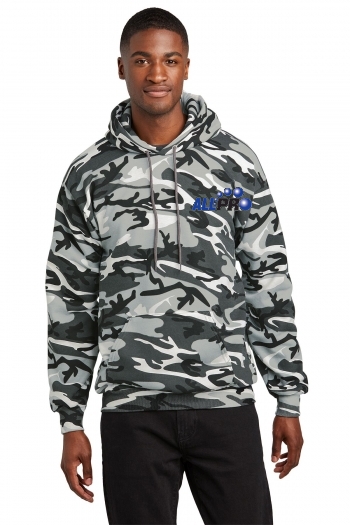 Port & Company® Core Fleece Camo Pullover Hooded Sweatshirt