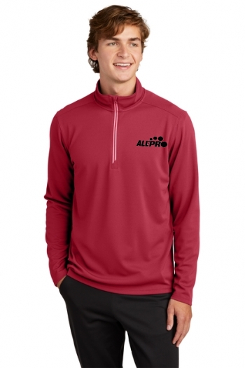 Sport-Tek® Sport-Wick® Textured 1/4-Zip Pullover