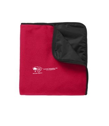 Port Authority® Fleece & Poly Travel Blanket