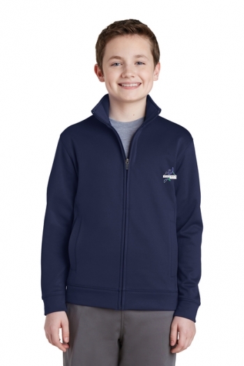 Sport-Tek® Youth Sport-Wick® Fleece Full-Zip Jacket