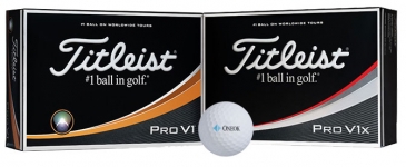 Titleist ProV1 or Pro V1x™ Golf Balls