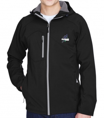 North End Men's Prospect Two-Layer Fleece Bonded Soft Shell Hoode