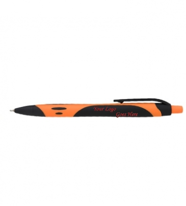 Two-Tone Sleek Write Rubberized Pen_Silk Screen Imprint
