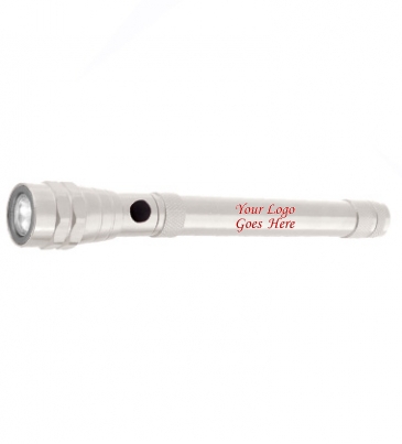 Telescopic Aluminum Flashlight With Magnet