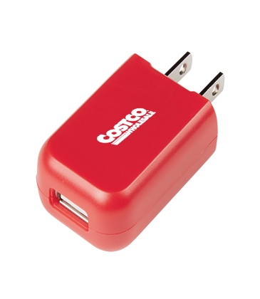 UL Listed Rectangular USB A/C Adapter