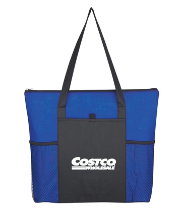 Non-Woven Voyager Zippered Tote Bag