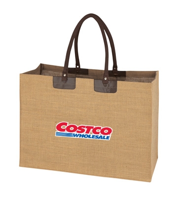 Jumbo Jute Tote Bag