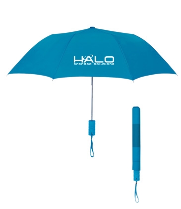 42" Arc Neon Telescopic Folding Umbrella