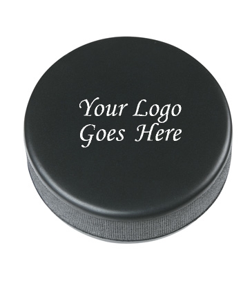 Hockey Puck Shape Stress Reliever