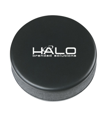 Hockey Puck Shape Stress Reliever