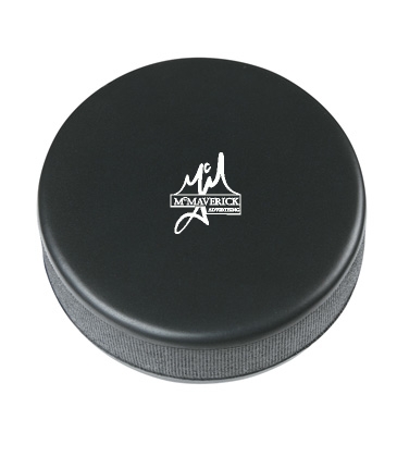 Hockey Puck Shape Stress Reliever