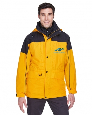 North End Adult 3-in-1 Two-Tone Parka