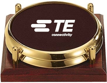 Two Coasters with Solid Cherry Tray