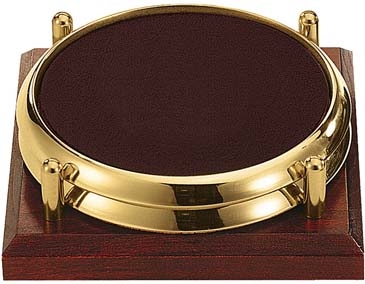 Two Coasters with Solid Cherry Tray