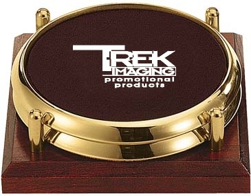 Two Coasters with Solid Cherry Tray