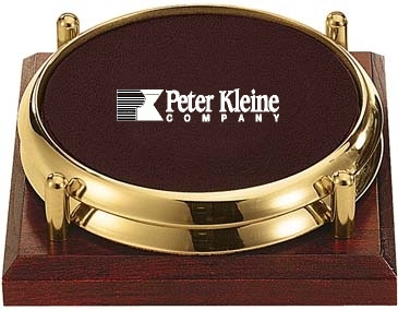 Two Coasters with Solid Cherry Tray