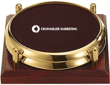 Two Coasters with Solid Cherry Tray