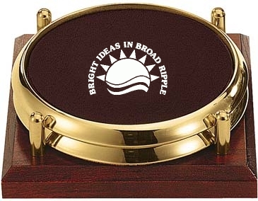 Two Coasters with Solid Cherry Tray