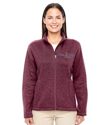 Ladies' Bristol Full-Zip Sweater Fleece Jacket