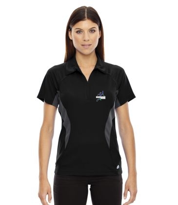 North End Ladies' Serac UTK cool?logik™ Performance Zippered Polo