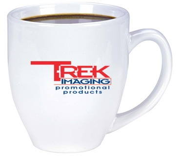 Shiny Bistro Mug - 15 oz. (white)