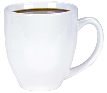 Shiny Bistro Mug - 15 oz. (white)