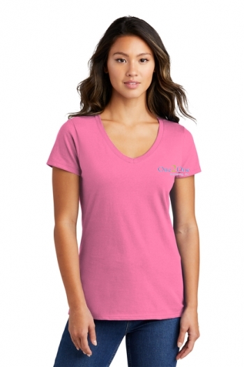 Port & Company® Ladies Fan Favorite V-Neck Tee