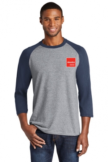 Port & Company® Core Blend 3/4-Sleeve Raglan Tee