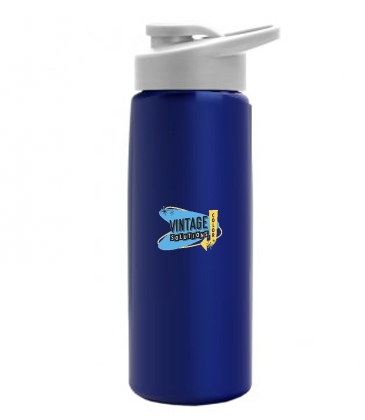 Metalike Flair - 26 Oz. Tritan™ Metalike Bottle With Drink Thru L