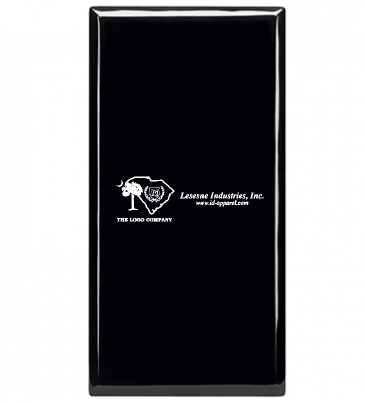Black Plaque - 6" x 12"