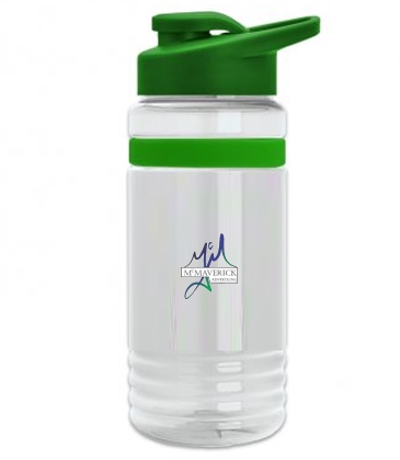 Groove Stripe – 20 Oz. Tritan™ Sports Bottle With Drink Thru Lid