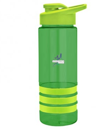 Sergeant Stripe - 24 Oz. Tritan™ Bottle With Drink Thru Lid And S