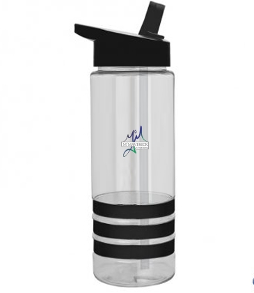 Sergeant Stripe - 24 Oz. Tritan™ Bottle With Flip Straw Lid And S