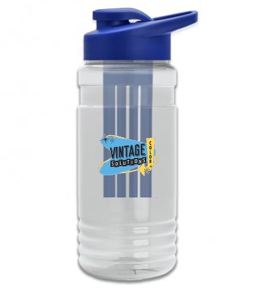 Groove – 20 Oz. Tritan™ Infuser Bottle With Drink Thru Lid And Tr