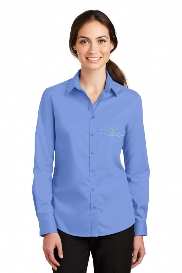 Port Authority® Ladies SuperPro™ Twill Shirt