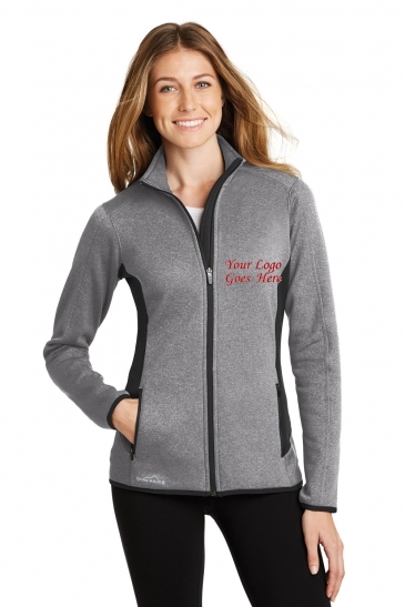 Eddie Bauer® Ladies Full-Zip Heather Stretch Fleece Jacket