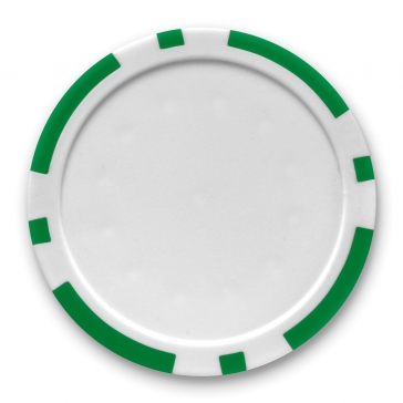 Poker Chip Ball Marker w/Peel Off Label