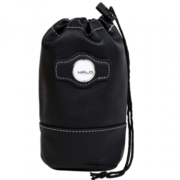 Leatherette Drawstring Valuables Pouch