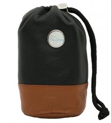 Leather Drawstring Pouch