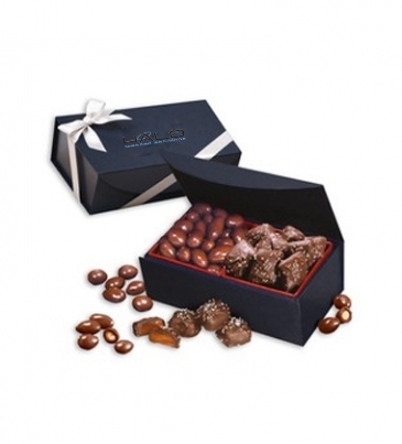 Chocolate Covered Almonds & Chocolate Sea Salt Caramels