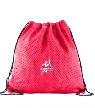 Sports Jersey Mesh Drawstring Backpack