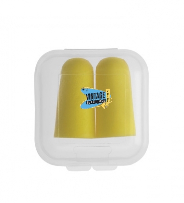 Earplugs in Square Case