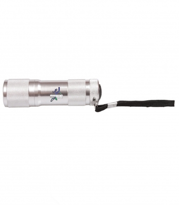 Prime Line 9 Led Metal Flashlight ( 100-Pack )