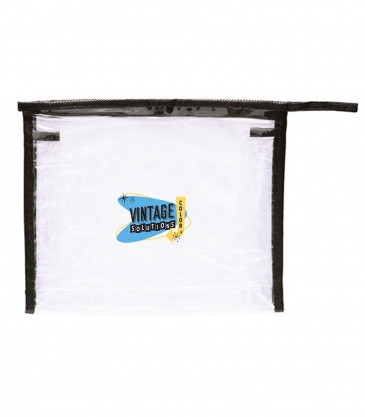 Quart Size PVC Travel Amenities Case