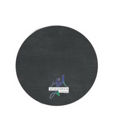 Circle Chalkboard Magnet 11 Diameter