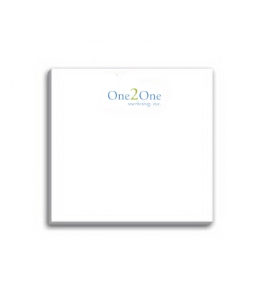 Paper Note Pad 3 x 3, 25 pages, w/ magnet
