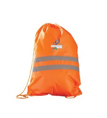 Reflective Drawstring Backpack